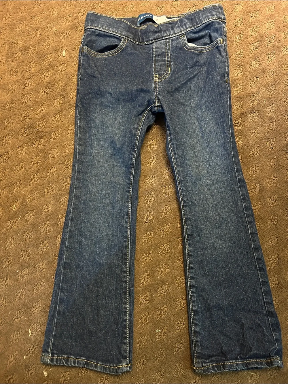 Old Navy Kid’s Dark Blue Boot-Cut Jeans